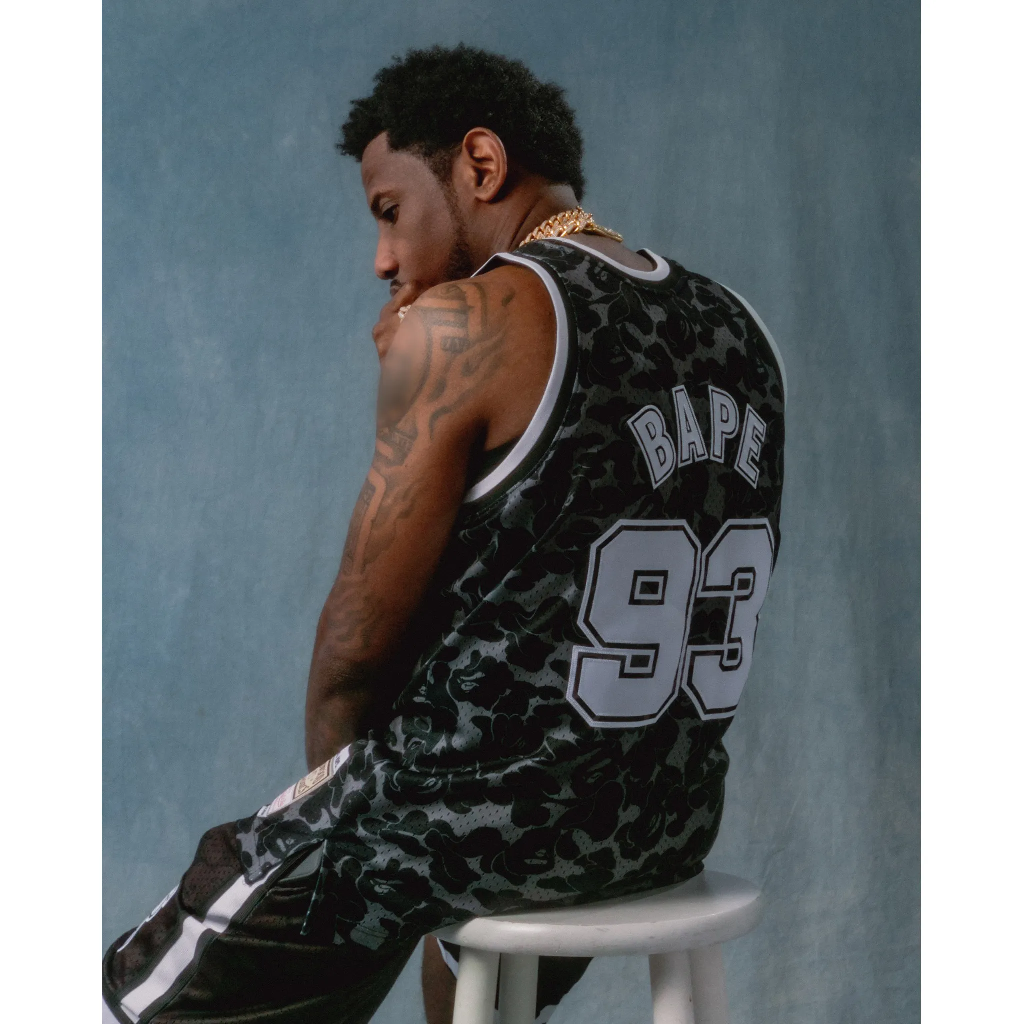 BAPE & Mitchell & Ness Drop a New Batch of NBA Jerseys